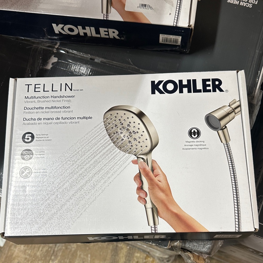 Kohler Tellin Brushed Nickel Multifunction Handshower